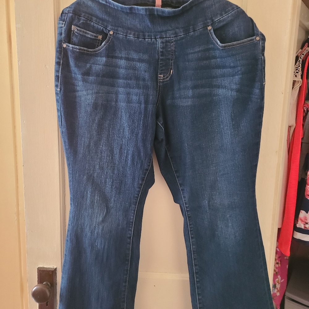 16W petite Jag high waist jeans